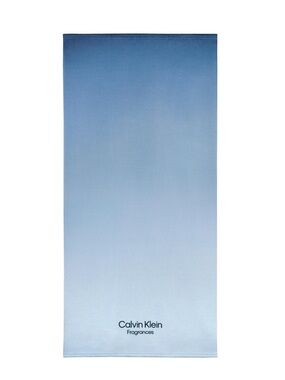 Calvin Klein Blue Ombre Fragrance Beach Towel